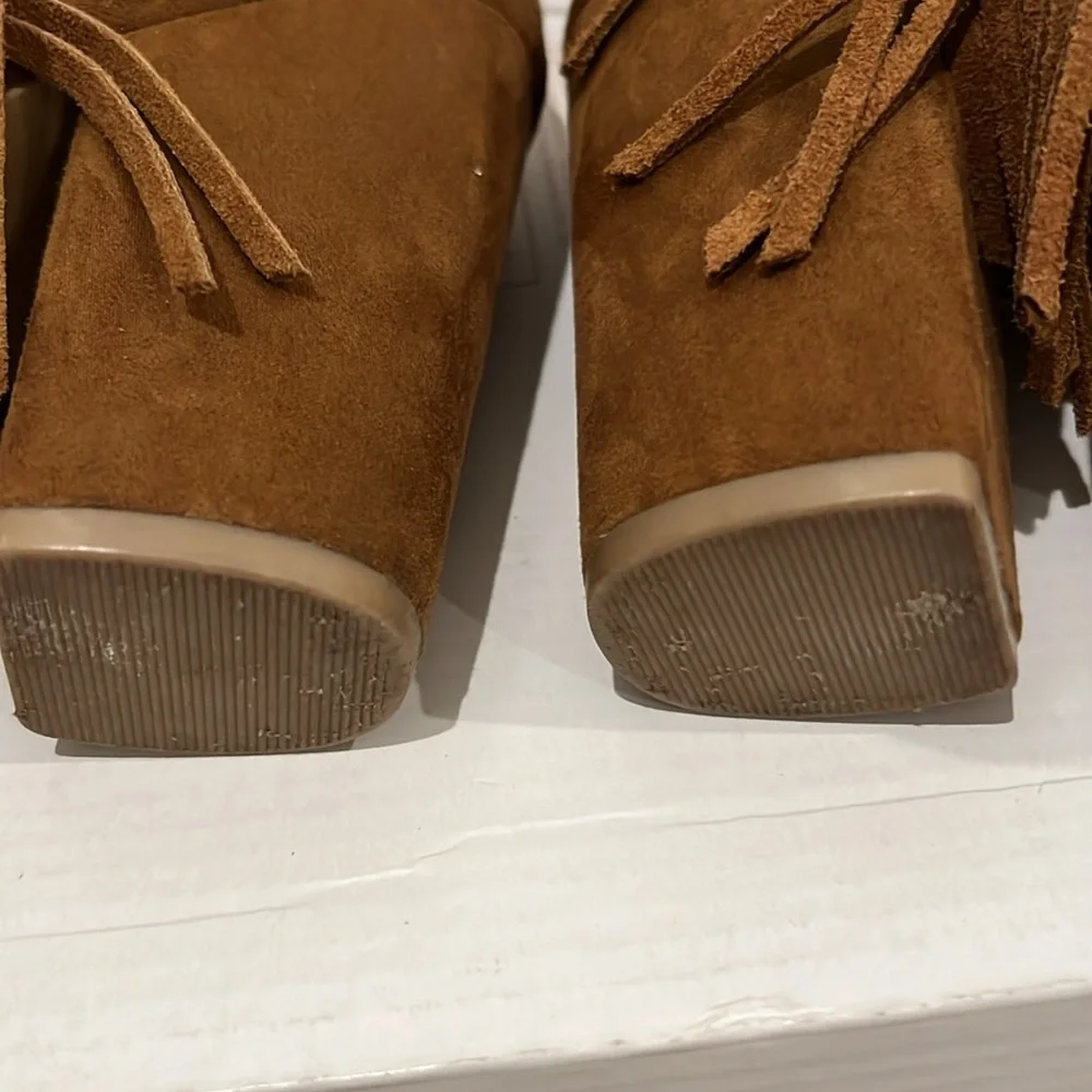 DV by Dolce Vita Lotus Style Fringe Booties
